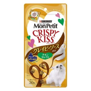 MonPetit-日本MonPetit-Crispy-Kiss-肉汁貓脆餅-雞肉味-30g-MonPetit-寵物用品速遞