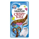 日本MonPetit Crispy Kiss 肉汁貓零食 貓脆餅 魚+雞肉味 30g 貓小食 MonPetit 寵物用品速遞