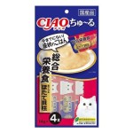CIAO-貓零食-日本肉泥餐包-綜合營養食-金槍魚-扇貝-14g-4本入-SC-159-CIAO-INABA-貓零食-寵物用品速遞