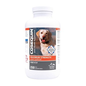 狗狗保健用品-Cosequin-DS-PLUS-MSM-狗狗加強型關節咀嚼片-250粒-腸胃-關節保健-寵物用品速遞