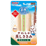 Petio 狗零食 原汁原味 野菜湯味原條蒸雞柳肉 2條裝 (90502886) 狗小食 Petio 寵物用品速遞