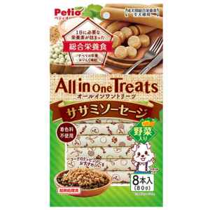 Petio-All-in-One-Treats-狗小食-綜合營養野菜雞柳肉腸-8支裝-90502893-Petio-寵物用品速遞