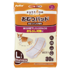 Petio-zuttone-高齡犬護理專用黏貼式尿片-L-狗尿墊-狗尿片-寵物用品速遞