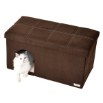 necoco 舒適兩用貓屋 加長型 (91601541) 貓咪日常用品 寵物床墊 貓床墊 寵物用品速遞