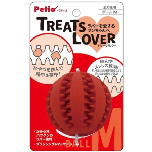 Petio-TREATS-LOVER-潔齒零食狗玩具球-可塗牙膏-M-91602726-Petio-寵物用品速遞