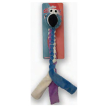Billipets 狗玩具 三色編織長圓身鳥 藍色 40cm (NS-16257) 狗玩具 Billipets 寵物用品速遞