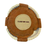 Billipets 狗玩具 真⽪系列 ⾶碟 15cm (NS-17082) 狗狗玩具 其他 寵物用品速遞