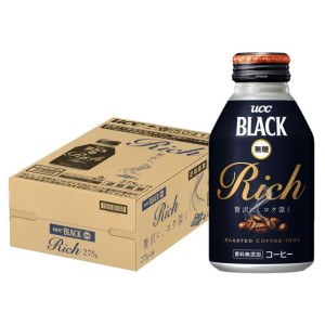 生活用品超級市場-日本UCC-BLACK-RICH-無糖黑咖啡-275g-1箱24罐-食品-寵物用品速遞