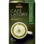 AGF Blendy Cafe Latory 日版即沖 濃厚抹茶拿鐵 6本入 生活用品超級市場 飲品