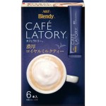 AGF Blendy Cafe Latory 日版即沖 濃厚皇室奶茶 6本入 生活用品超級市場 飲品