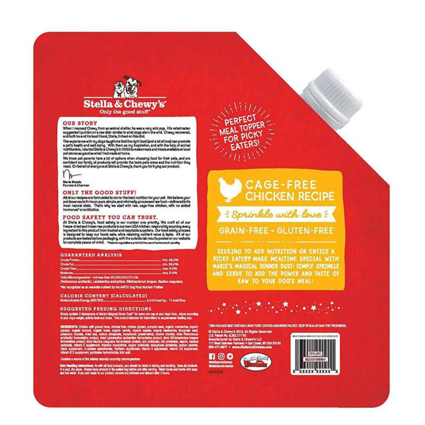 Stella & Chewy's 狗小食 凍乾魔幻肉塵系列 放養雞配方 7oz (MMDDC-7) (圖片3)
