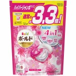 日本P&G ARIEL 4D炭酸機能洗衣膠囊 牡丹花香 39個替換裝 (粉紅) 生活用品超級市場 洗衣用品