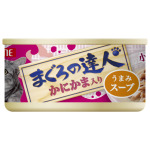 日本Petline 貓罐頭 吞拿魚達人系列 水分補給 蟹肉棒 80g (TC7) (TBS) 貓罐頭 貓濕糧 Petline 寵物用品速遞