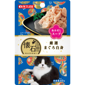 貓小食-日本Petline-懷石料理-貓餐包-水分補給-嚴選金槍魚-40g-KP5-Petline-寵物用品速遞