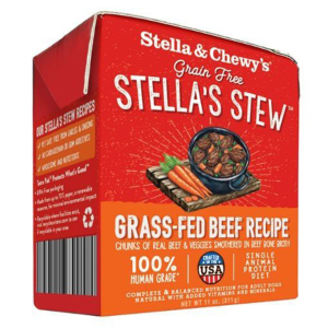 狗罐頭-狗濕糧-Stella-Chewy-s-狗濕糧-單一材料燉肉系列-草飼牛肉-11oz-SKU-SS-B-11-Stella-Chewys-寵物用品速遞