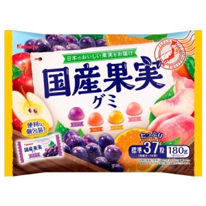生活用品超級市場-日本KABAYA-國產果實-水果雜錦軟糖-180g-食品-寵物用品速遞