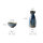 酒品配件-Accessories-日式復古陶瓷清酒酒具套裝-武士藍-1瓶4杯-清酒杯-清酒十四代獺祭專家