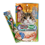 貓主子 御用保健泥條 離胺酸 鮪魚+雞肉 16x4條 (JF-8208) 貓小食 貓主子 寵物用品速遞