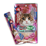 貓主子 御用保健泥條 離胺酸 鮪魚+蟹 16x4條 (JF-8222) 貓小食 貓主子 寵物用品速遞
