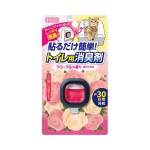 日本MARUKAN 貓砂盆專用黏貼除臭劑 花香味 貓咪日常用品 貓砂盆用消臭用品 寵物用品速遞