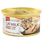 CATWALK 貓主食罐 鰹吞拿魚 Skipjack Tuna Entrée 80g (CW-TUC) 貓罐頭 貓濕糧 CATWALK 寵物用品速遞