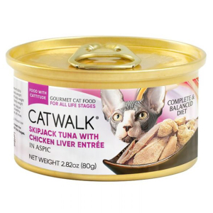 CATWALK-貓主食罐-鰹吞拿魚-雞肝-80g-CW-TLC-CATWALK-寵物用品速遞