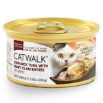 CATWALK 貓主食罐 鰹吞拿魚 + 蜆肉 80g (CW-BCC) 貓罐頭 貓濕糧 CATWALK 寵物用品速遞