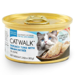 CATWALK 貓主食罐 鰹吞拿魚 + 鯛魚 Skipjack Tuna With Bream Entrée 80g (CW-TBC) 貓罐頭 貓濕糧 CATWALK 寵物用品速遞