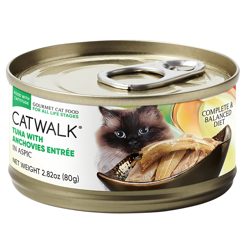 Catwalk Tuna with Anchovies Wet Cat Food 80g (CW-PUC) (圖片3)