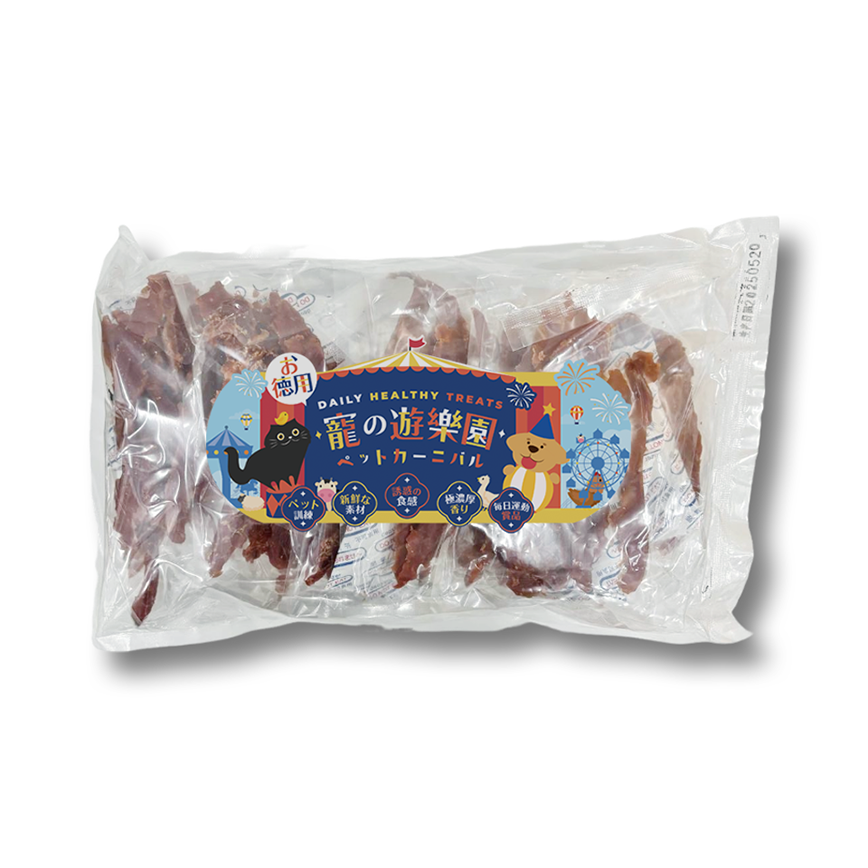 寵之遊樂園 寵之遊樂園 狗零食 訓犬小食 風乾厚切鴨胸肉 大包裝 1袋8包