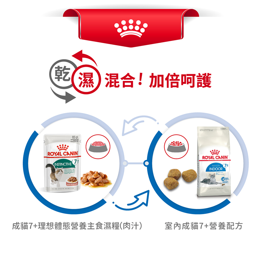 Royal Canin 貓糧 法國皇家貓糧 室內成貓7+營養配方 INMA27 3.5kg (2548035010) (圖片7)