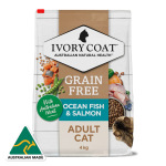 Ivory Coat 貓糧 深海魚和三文魚成貓配方 4kg (新配方) (ICF4K) 貓糧 貓乾糧 Ivory Coat 寵物用品速遞