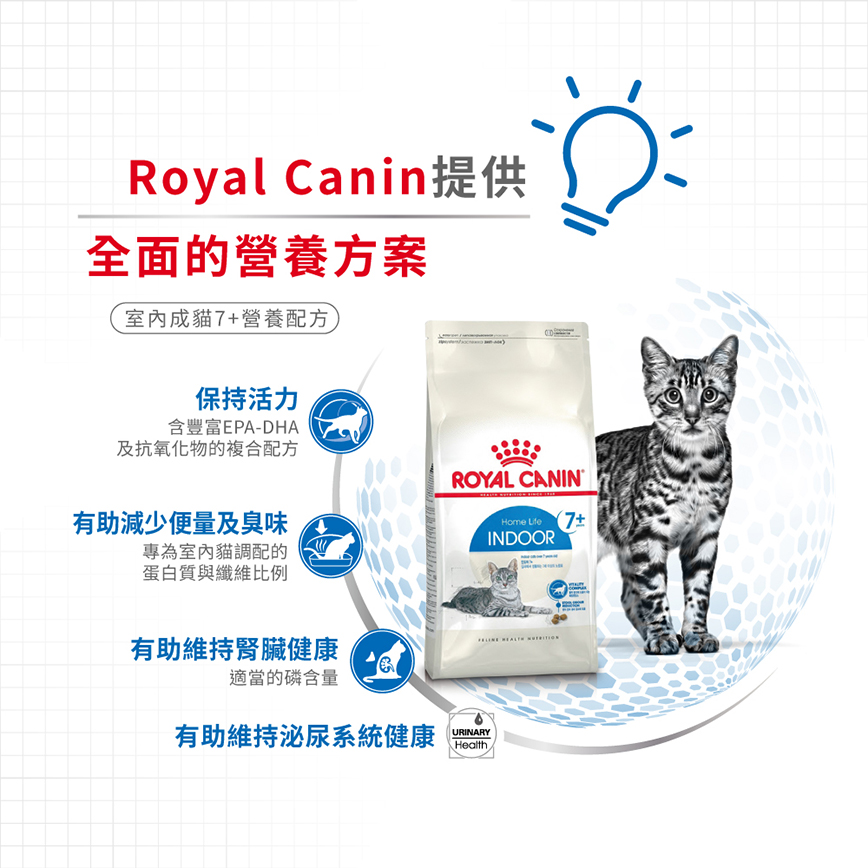 Royal Canin 貓糧 法國皇家貓糧 室內成貓7+營養配方 INMA27 1.5kg (2548015010) (圖片5)
