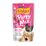 Friskies喜躍 Party Mix Crunch 貓零食 貓脆餅 雞肉+火雞+煙肉 6oz (12368584) 貓零食 寵物零食 Friskies 喜躍 寵物用品速遞