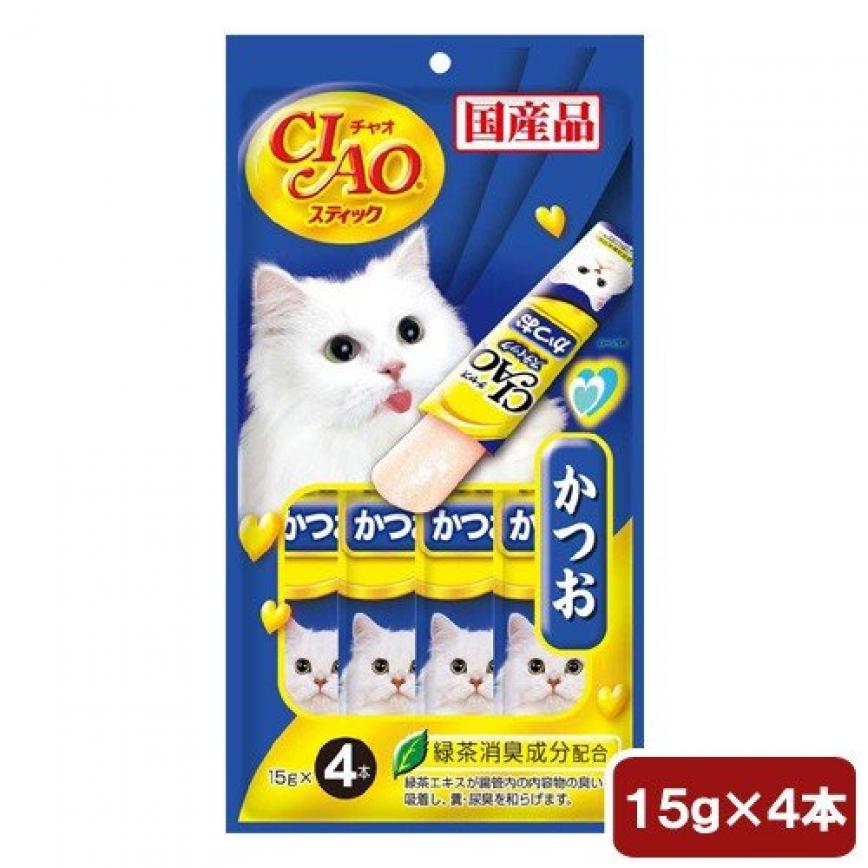 CIAO 貓零食 日本啫喱滋味棒 かつお 鰹魚味 60g (紅藍令) (4SC-82) (圖片3)