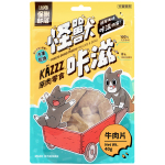 怪獸部落 貓狗零食 KAZZZ卡滋零食 凍乾牛肉片 40g (D505) 貓犬用小食 怪獸部落 寵物用品速遞