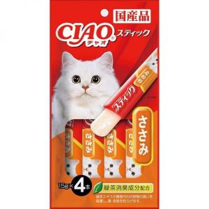 INABA-CIAO-日本CIAO啫喱滋味棒-ささみ-雞肉味-60g-紅橙令-4SC-83-CIAO-INABA-寵物用品速遞