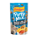 Friskies喜躍 Party Mix Crunch 貓零食 貓脆餅 龍蝦+芝士通粉 6oz (12364987) 貓零食 寵物零食 Friskies 喜躍 寵物用品速遞