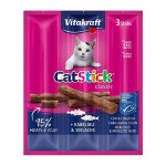 Vitakraft 貓零食 肉條 鱈魚+黑鱈條 6g*3 (VK21819B) 貓零食 寵物零食 Vitakraft 寵物用品速遞