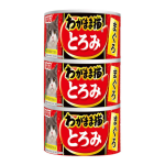 CIAO 日本貓罐頭 とろみ 金槍魚味 140g 3罐入 (3IM-255) 貓罐頭 貓濕糧 CIAO INABA 寵物用品速遞