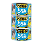 CIAO 日本貓罐頭 とろみ 金槍魚及白飯魚味 140g 3罐入 (3IM-256) 貓罐頭 貓濕糧 CIAO INABA 寵物用品速遞