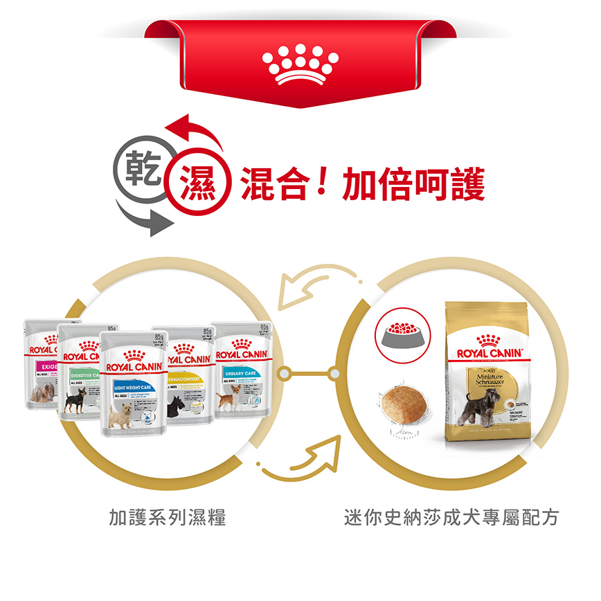 Royal Canin Dry Dog Food - Breed Miniature Schnauzer Adult Dog 3kg (圖片7)