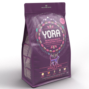 YORA-單一昆蟲蛋白頂級完整配方乾糧-成貓-體驗試食裝-375g-P00127-YORA-寵物用品速遞