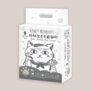 貓砂-Homey-Moments-活性碳極幼混合豆腐貓砂-8L-TAHMNW08003GZ-豆腐貓砂-寵物用品速遞
