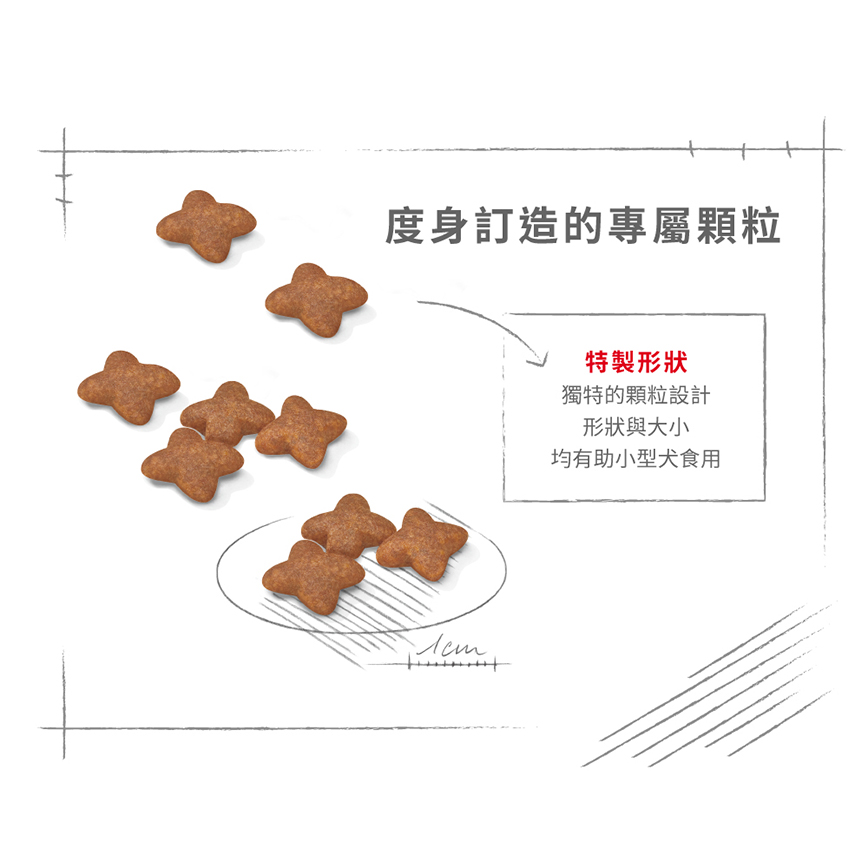 Royal Canin 狗糧 法國皇家狗糧 健康營養系列 小型成犬營養配方 小型成犬糧 PR27 4kg (圖片6)