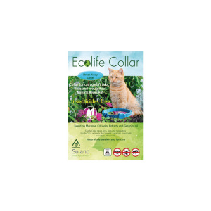 貓咪保健用品-Ecolife-Collar-貓用天然驅蚤頸帶-藍色-EC203-杜蟲殺蚤用品-寵物用品速遞