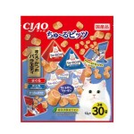 貓小食-CIAO-貓零食-日本軟心零食粒-雞肉-金槍魚-鰹魚味-12g-30袋入-CS-205-CIAO-INABA-貓零食-寵物用品速遞
