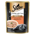 Sheba 袋裝貓濕糧 吞拿魚及雞肉 70g (10270483) 貓罐頭 貓濕糧 Sheba 寵物用品速遞