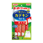 CIAO 貓零食 日本肉泥餐包 驚人的兒茶素 牙齒牙齦健康 14g 4本入 (SC-432) 貓小食 CIAO INABA 貓零食 寵物用品速遞