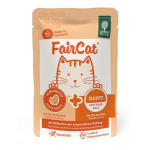 Green Petfood FairCat Happy 貓主食濕糧 毛球護理配方 亞麻籽油+洋車前子殼 85g (GW2153) 貓罐頭 貓濕糧 Green Petfood 寵物用品速遞